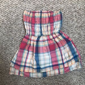 Multicolored tube top